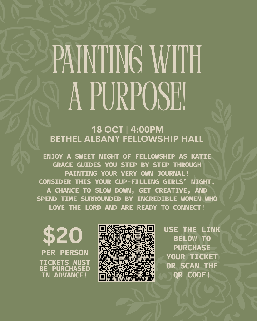 Painting with a PURPOSE!! Bethel ALBANY